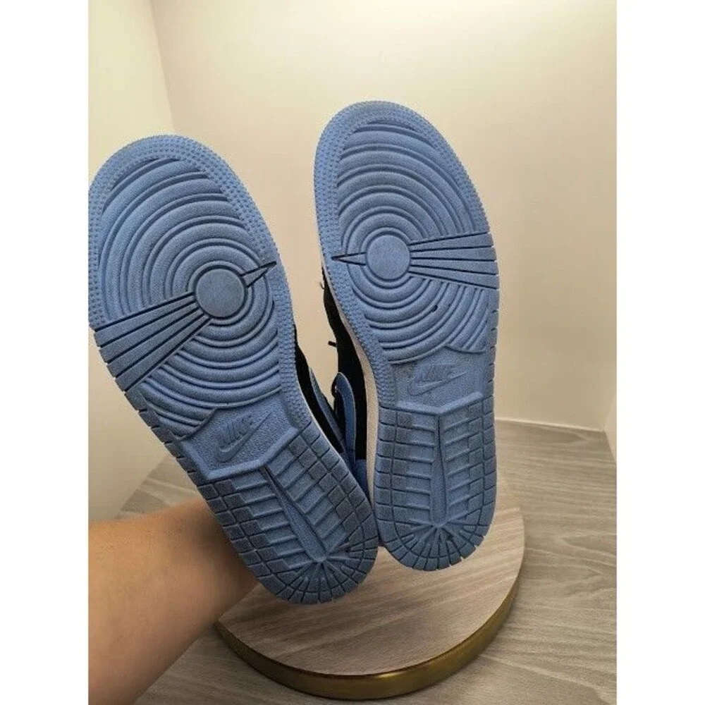 Nike Air Jordan 1 Low GS University Blue Black size 7Y With Box